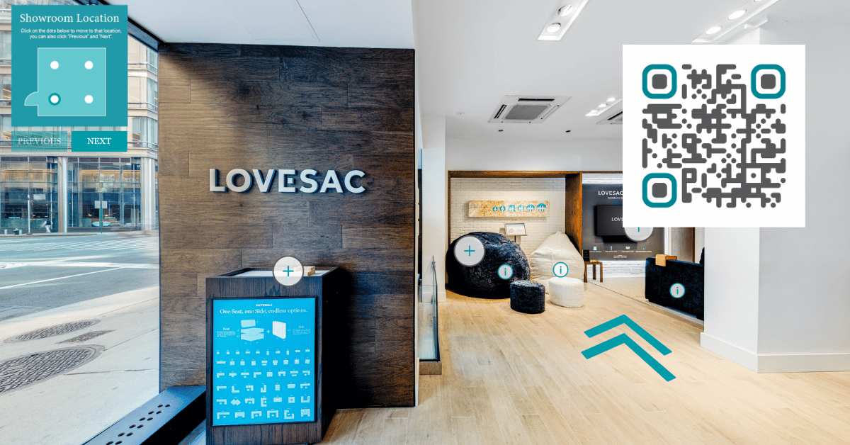 Lovesac Virtual Showroom